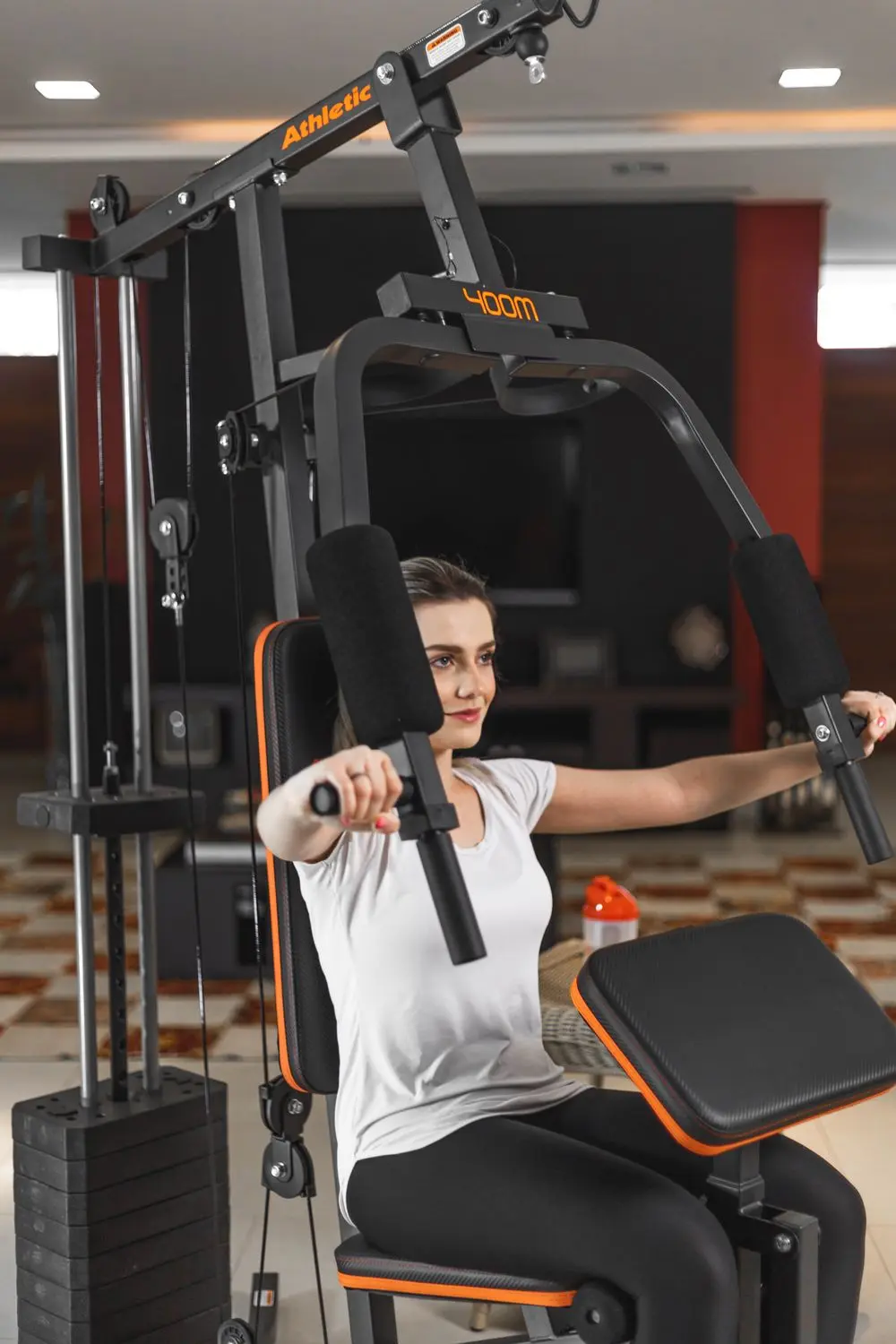 Multigimnasio Athletic 400M | Gimnasio Multifuncional Compacto para Casa - Imagen 4